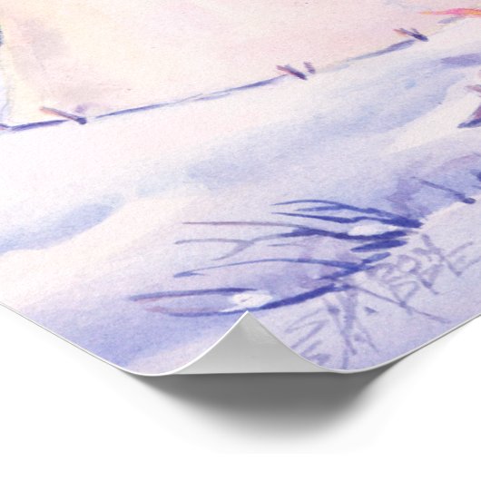 TIPI & SNOW by SHARON SHARPE ポスター (角)