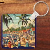  tipo chapa PUERTO DE TELA キーホルダー (裏面)