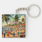  tipo chapa PUERTO DE TELA キーホルダー (裏面)