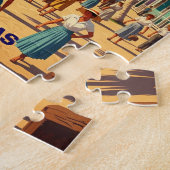  tipo chapa PUERTO DE TELA ジグソーパズル (側面)