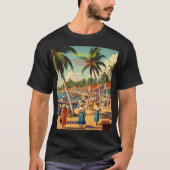  tipo chapa PUERTO DE TELA Tシャツ (正面)