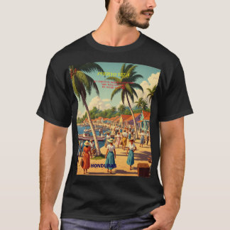  tipo chapa PUERTO DE TELA Tシャツ