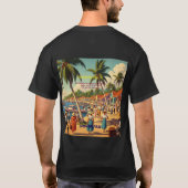  tipo chapa PUERTO DE TELA Tシャツ (裏面)