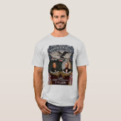 Tippecanoeの1840年の選挙の人の軽いワイシャツ Tシャツ (正面フル)
