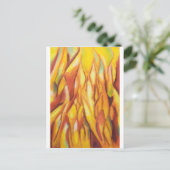 Tipped Flames (抽象芸術表現主義) ポストカード (スタンド正面)