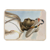 Tippoo Sultan (1749-99) 'Picturesque Scのプレート マグネット (横)