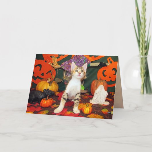 Tippy's Big Scare - Halloween Card カード (正面)