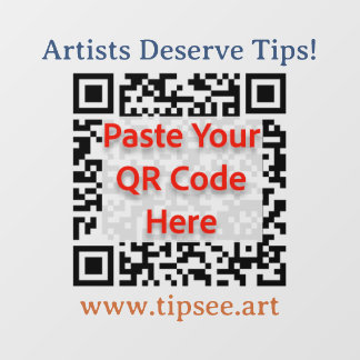 TipSee Member Window Cling Decal (transparent) ウィンドウサイン