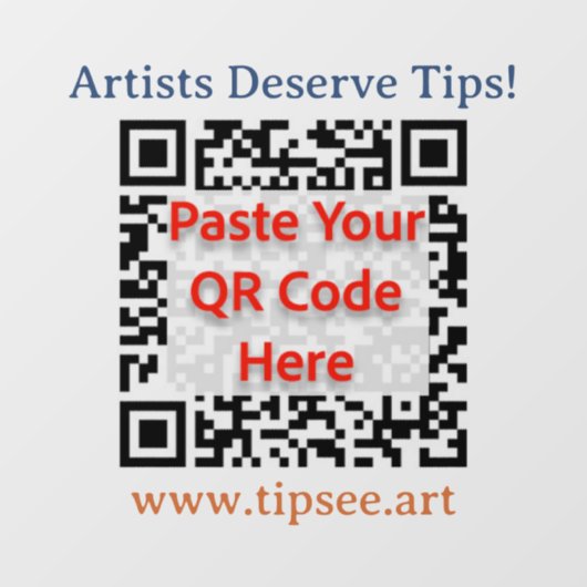 TipSee Member Window Cling Decal (transparent) ウィンドウサイン (シート)