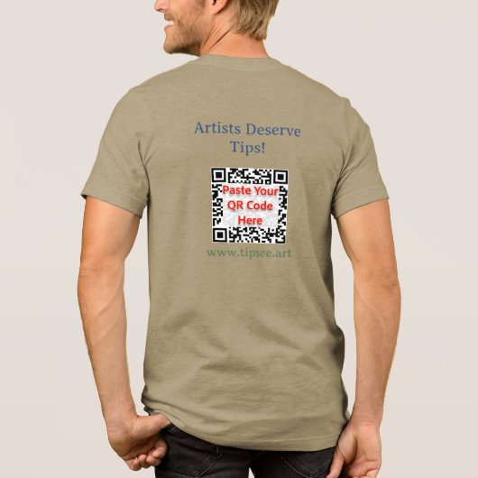 TipSee Tシャツ (裏面)