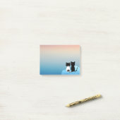 TipsyとTapsy：一緒 ポストイット (デスク上)