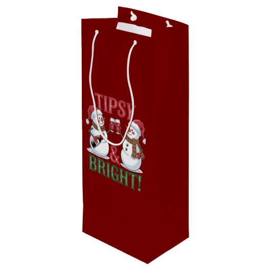 Tipsy And Bright  ワインギフトバッグ (裏面アングル)