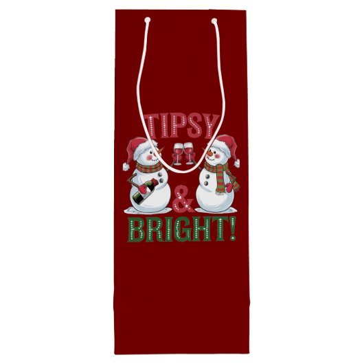 Tipsy And Bright  ワインギフトバッグ (裏面)