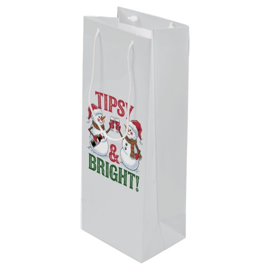 Tipsy And Bright  ワインギフトバッグ (正面アングル)