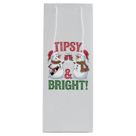 Tipsy And Bright  ワインギフトバッグ