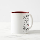 Tipsy and Bright Deer  ツートーンマグカップ (正面右)