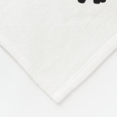 Tipsy and Bright Deer  フリースブランケット (角)