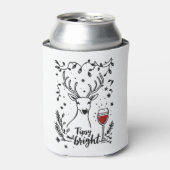 Tipsy and Bright Deer 缶クーラー (缶正面)