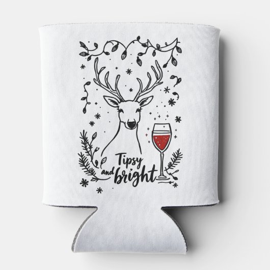 Tipsy and Bright Deer  缶クーラー (裏面)