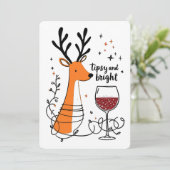Tipsy and Bright Reindeer  シーズンカード (スタンド正面)
