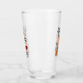 Tipsy and Bright Reindeer タンブラーグラス (左)