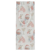 Tipsy Santa ワインギフトバッグ (裏面)