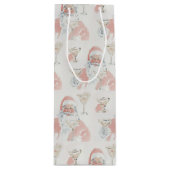 Tipsy Santa ワインギフトバッグ (正面)