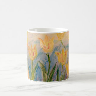 Tiptoeing through the Tulips コーヒーマグカップ