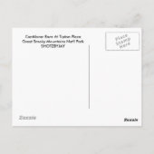 Tiptonの場所の片持梁納屋 ポストカード (裏面)