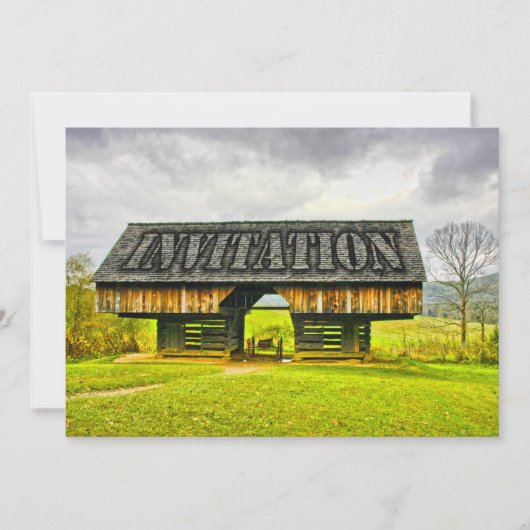 Tiptonの場所のCadesの入江の片持梁納屋 招待状 (正面)