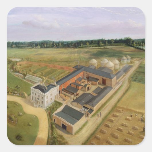 Tiptree Hall and Farm, Essex, c.1850-60 (caの油) スクエアシール (正面)