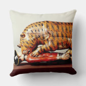 Tipuのトラ、c.1790 (木) クッション (裏面)