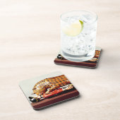 Tipuのトラ、c.1790 (木) コースター (右側)