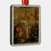 Tipu Sahib (1749-の2人の息子の降伏 メタルオーナメント (右)