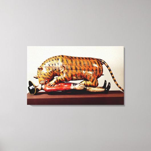 Tipu's Tiger, c.1790 (木) キャンバスプリント (正面)