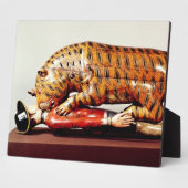 Tipu's Tiger, c.1790 (木) フォトプラーク (側面)