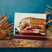 Tipu's Tiger, c.1790 (木) フォトプラーク (側面)