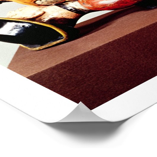 Tipu's Tiger, c.1790 (木) ポスター (角)