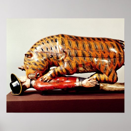 Tipu's Tiger, c.1790 (木) ポスター (正面)