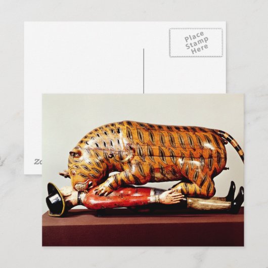 Tipu's Tiger, c.1790 (木) ポストカード (正面/裏面)