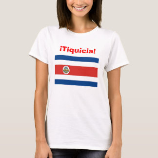 tiquicia、costa_rica_flag、tico、tica、コスタリカ tシャツ