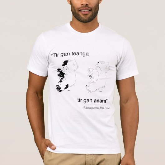 Tír gan Teangaのワイシャツ Tシャツ (正面)
