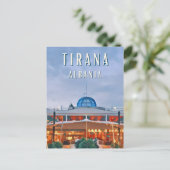 Tirana, la capitale animée de l'Albanie ポストカード (スタンド正面)