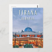 Tirana, la capitale animée de l'Albanie ポストカード (正面/裏面)