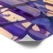 Tirana Old Street Art Print ポスター (角)