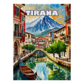 Tirana s'épanouit, joyau des Balkans ポスター (正面)