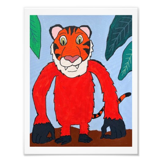 Tirangutan Print  フォトプリント (正面)