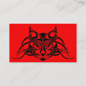 Tirbal猫の名刺 名刺 (裏面)