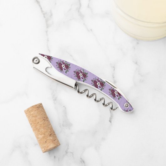 Tire-Bouchon de Sommelier Bouquet de Violettes ソムリエナイフ (正面)