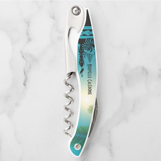 Tire-bouchon Tire-bouchon. motif tribal ソムリエナイフ (正面)